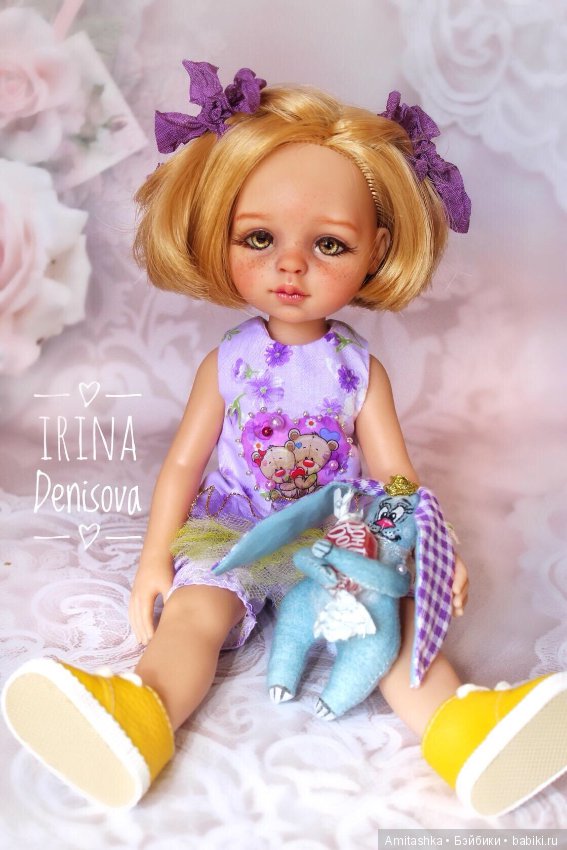 Даша с каре — ООАК Paola Reina (Паола Рейна) и испанских кукол: перерисовка