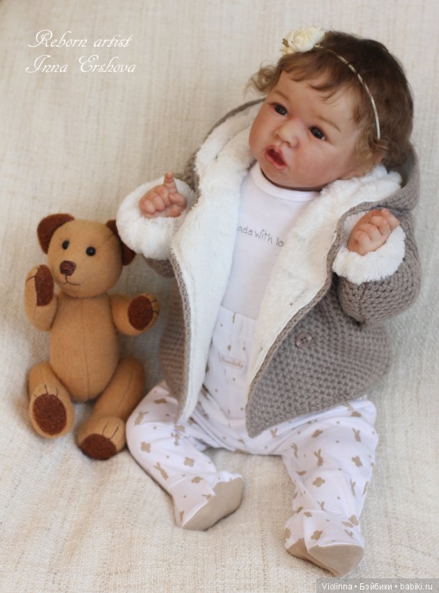 И снова Саския. Кукла реборн Инны Ершовой Алиса, Saskia by Bonnie Brown (фото 2)
