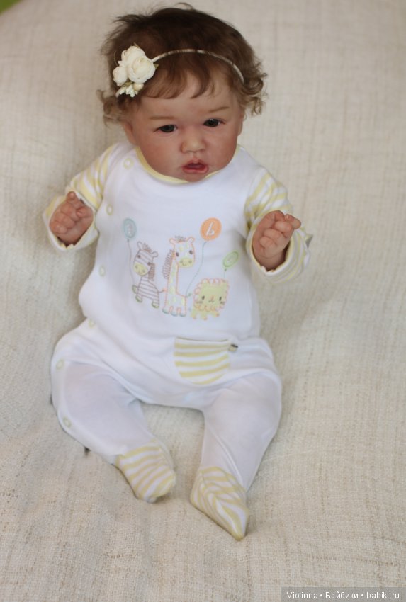 И снова Саския. Кукла реборн Инны Ершовой Алиса, Saskia by Bonnie Brown