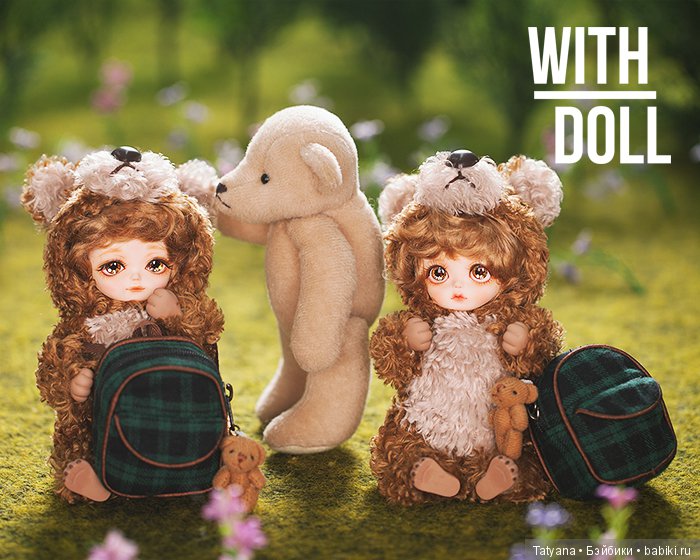 Withdoll продают Teddy bear - Rolly и Polly (фото 5)