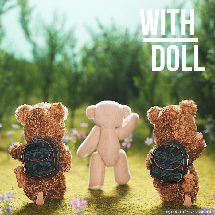 Withdoll продают Teddy bear - Rolly и Polly (фото 2)