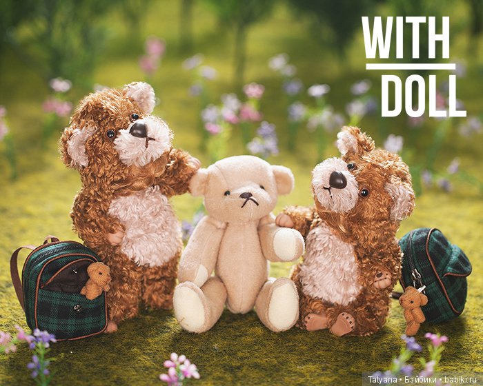Withdoll продают Teddy bear - Rolly и Polly (фото 3)