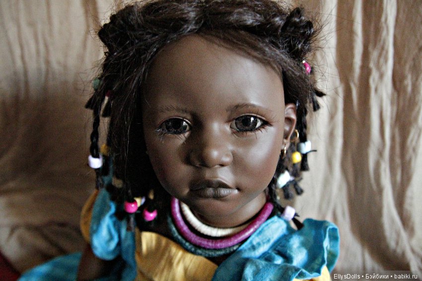 Моя первая кукла - Ayoka от Annette Himstedt (фото 5)