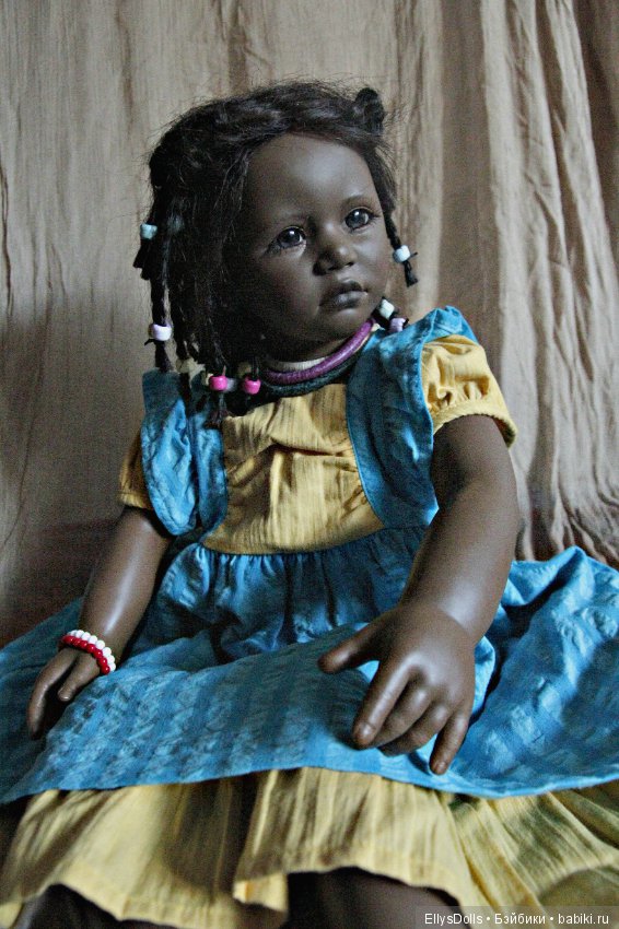 Моя первая кукла - Ayoka от Annette Himstedt (фото 4)