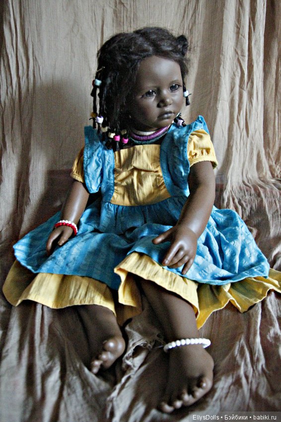 Моя первая кукла - Ayoka от Annette Himstedt (фото 6)
