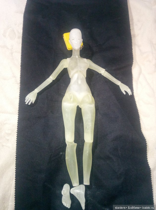 3д печать новой куклы, обработка