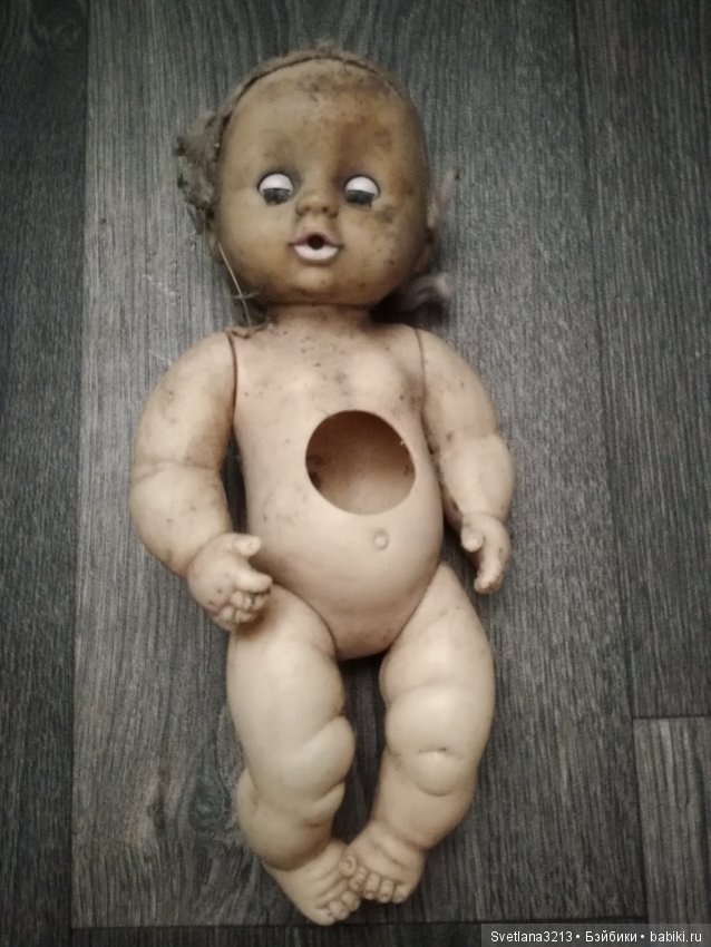 Кукла после реставрации — Кукольная мастерская: ремонт (фото 2)