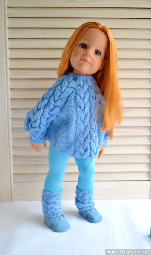 Пончо и кепи для Готц — Одежда и обувь для кукол своими руками: фото (фото 2)