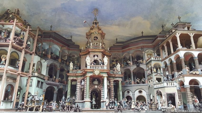 Механический театр в парке Хельбруннской резиденции (фото 7)