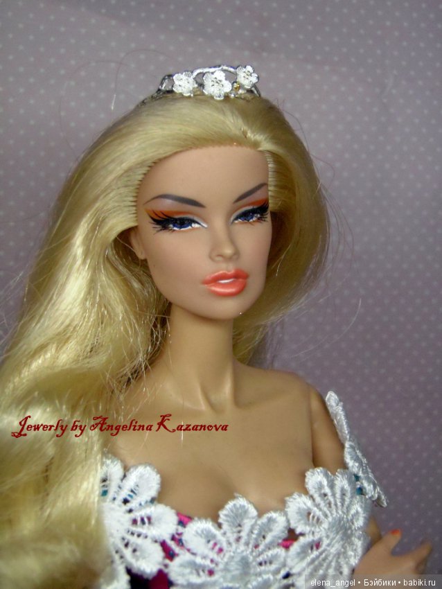Украшения для волос "Весна" для кукол ростом 12" (фото 5)
