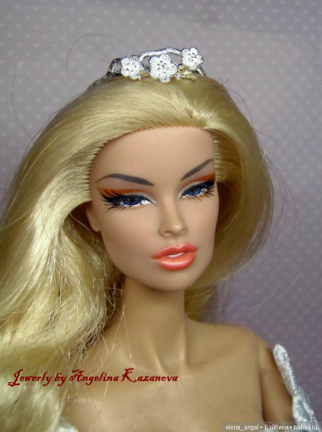 Украшения для волос "Весна" для кукол ростом 12" (фото 6)