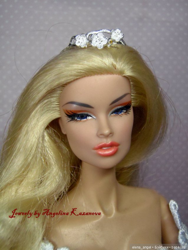 Украшения для волос "Весна" для кукол ростом 12" (фото 8)