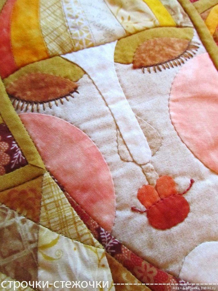Лоскутное панно от Натальи Муравьёвой (фото 9)