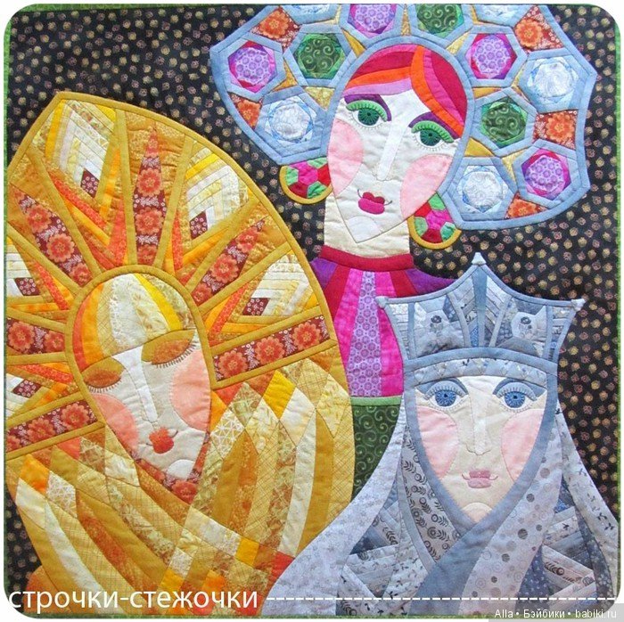 Лоскутное панно от Натальи Муравьёвой