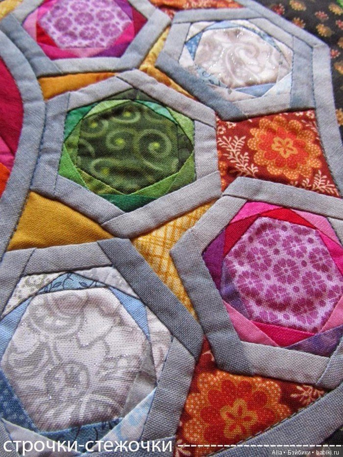Лоскутное панно от Натальи Муравьёвой (фото 6)