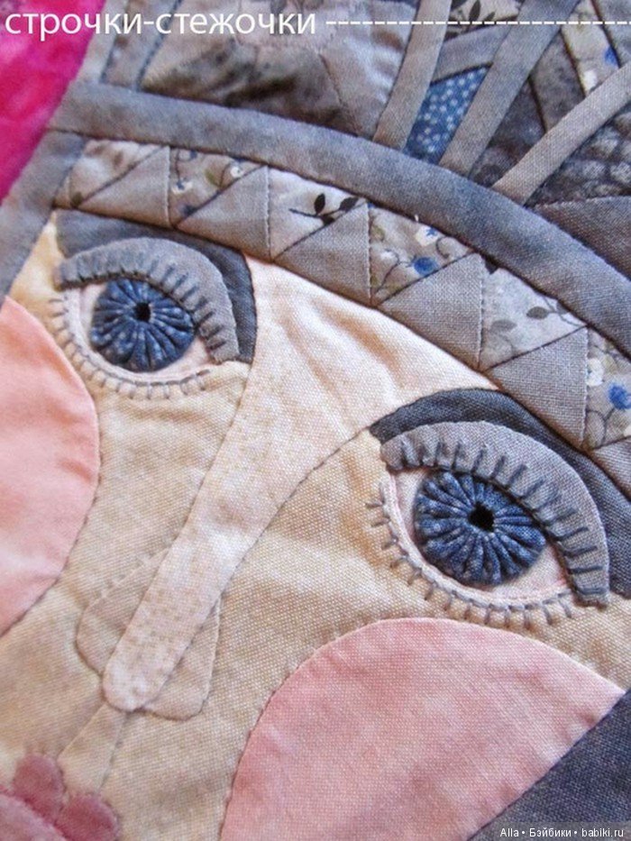 Лоскутное панно от Натальи Муравьёвой (фото 3)