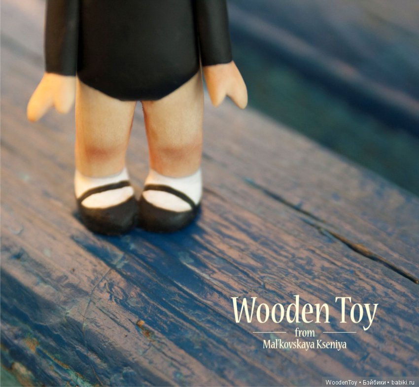 Маленькая гимнастка, деревянная малышка (фото 4)