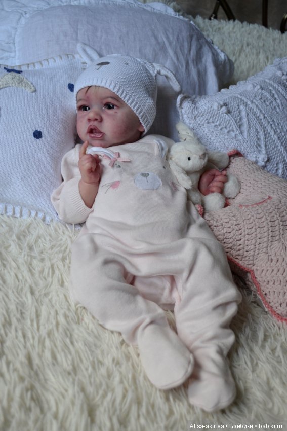 Саския маленький пушистый зайка! Куклы-реборн Анны Морозовой