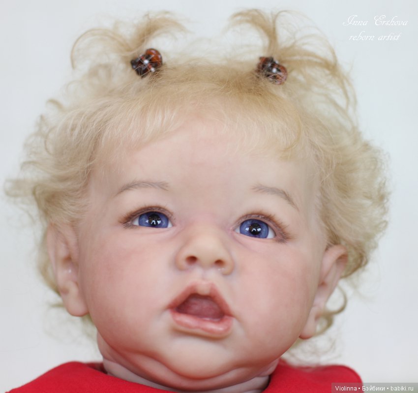 Кукла реборн Инны Ершовой Виктория (Saskia by Bonnie Brown)