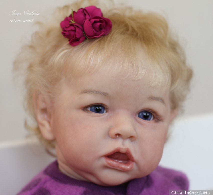 Кукла реборн Инны Ершовой Виктория (Saskia by Bonnie Brown) (фото 8)