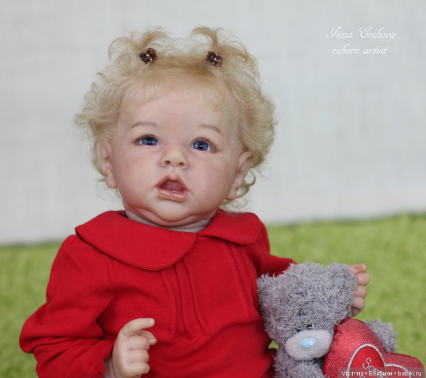 Кукла реборн Инны Ершовой Виктория (Saskia by Bonnie Brown) (фото 2)