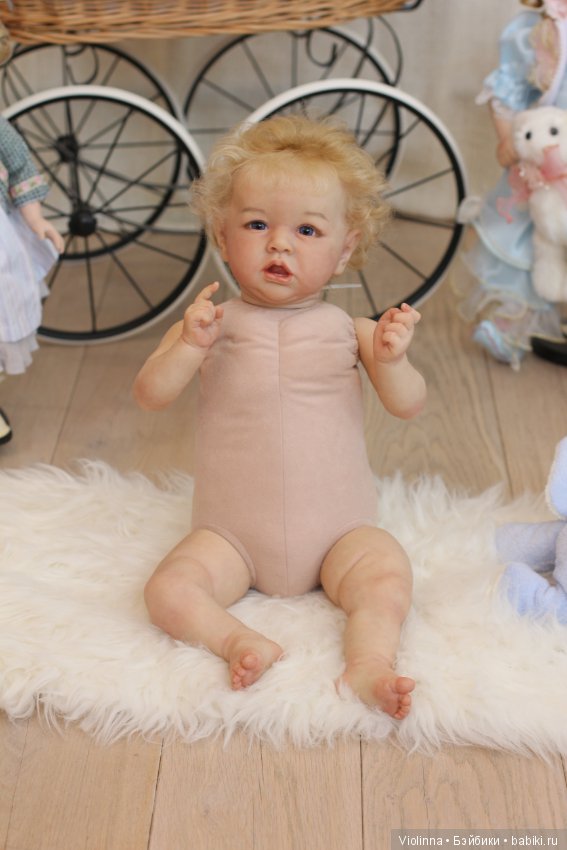 Кукла реборн Инны Ершовой Виктория (Saskia by Bonnie Brown) (фото 10)