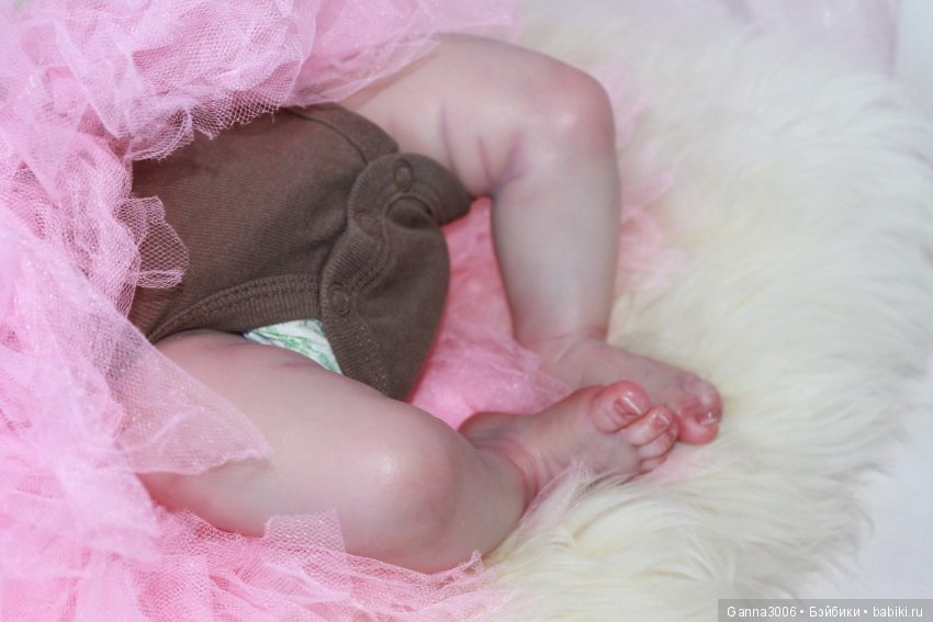 Реборн Маленький глазастик Олли