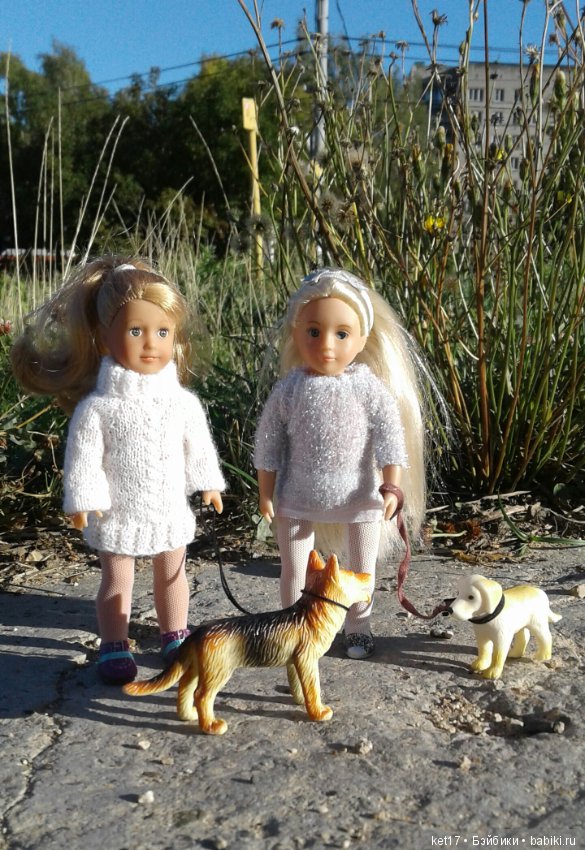 Прогулка с собаками — American Girl Mini: Куклы 16 см (фото 8)