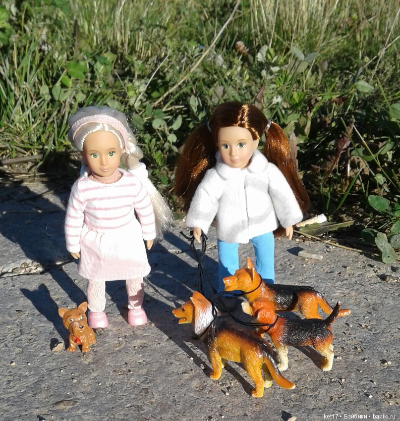 Прогулка с собаками — American Girl Mini: Куклы 16 см (фото 6)