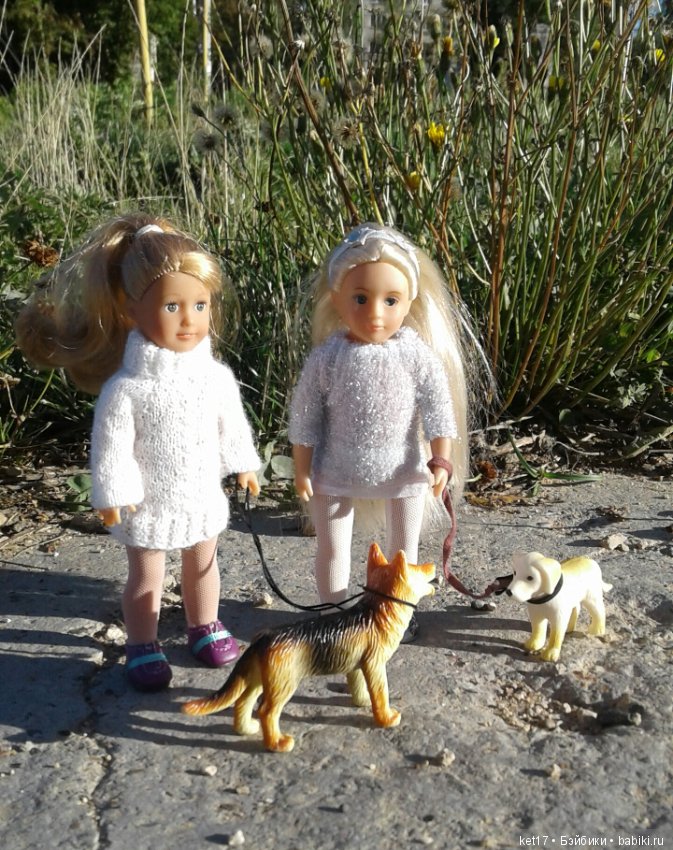 Прогулка с собаками — American Girl Mini: Куклы 16 см (фото 9)