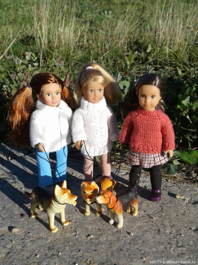 Прогулка с собаками — American Girl Mini: Куклы 16 см (фото 2)