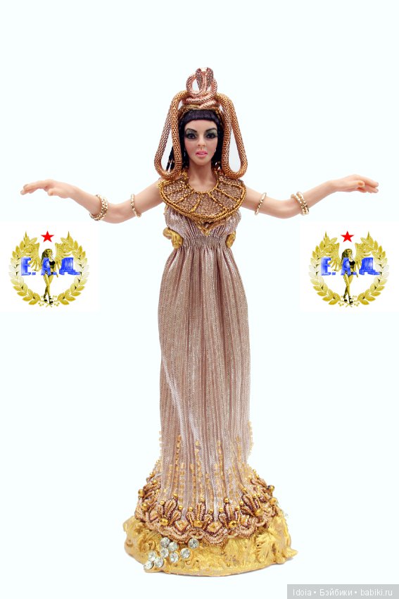 Клеопатра - одно фото нюд 18+ Elena Artamonova Dolls (фото 5)