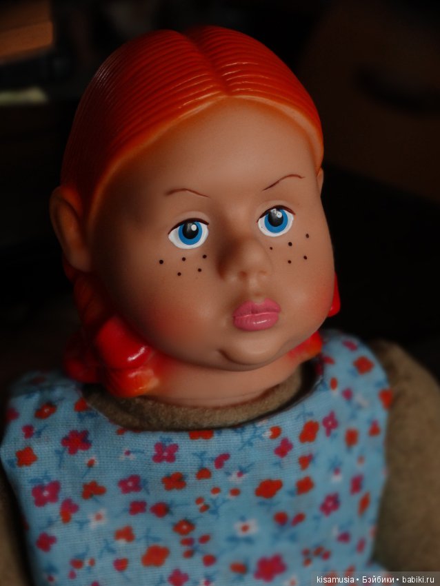 Вот такая Марфуша. Переделка перчаточной куклы (фото 3)