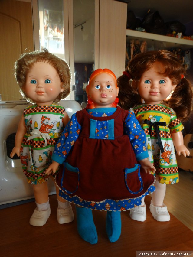 Вот такая Марфуша. Переделка перчаточной куклы (фото 7)