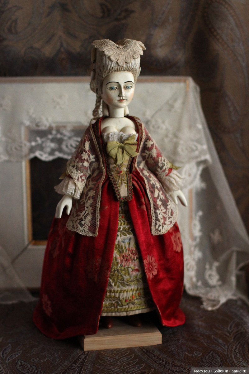 Marie, моя первая кукла в стиле French court Doll (фото 7)