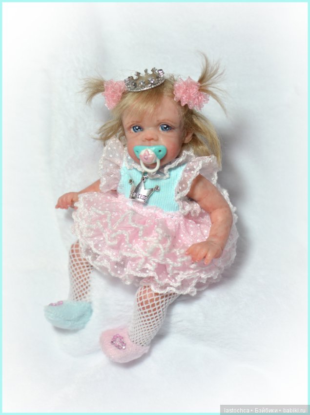 Маленькая принцесса — Лепка авторских кукол: полимерная глина (фото 3)