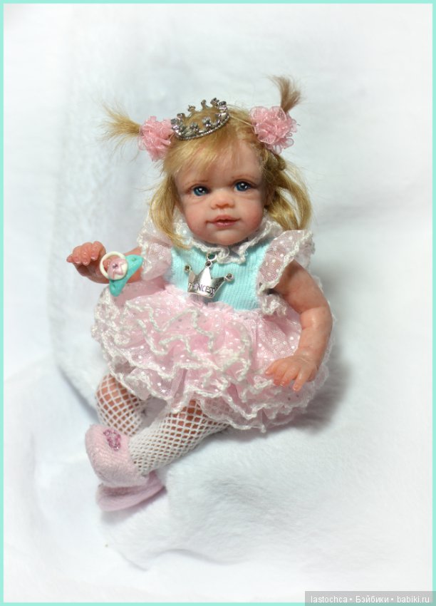 Маленькая принцесса — Лепка авторских кукол: полимерная глина (фото 6)