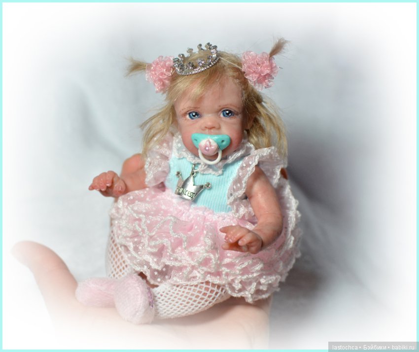 Маленькая принцесса — Лепка авторских кукол: полимерная глина (фото 4)