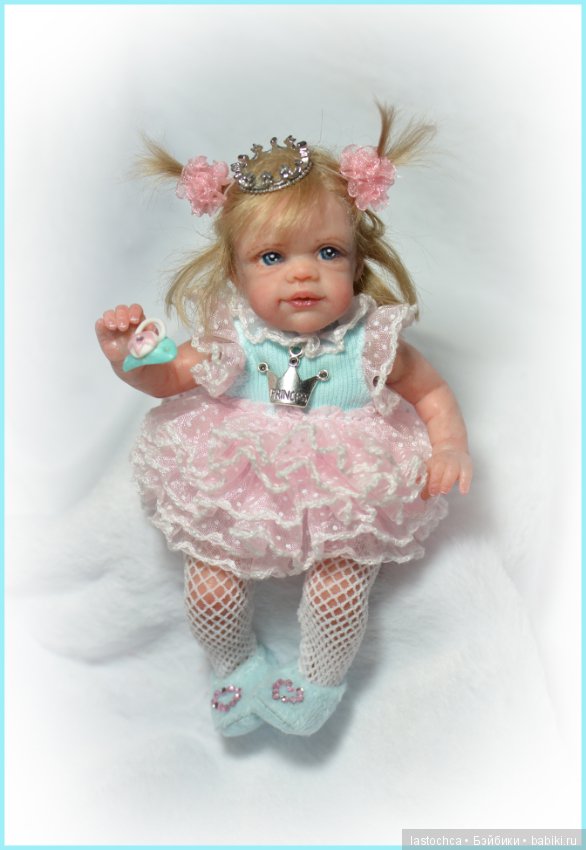 Маленькая принцесса — Лепка авторских кукол: полимерная глина (фото 10)