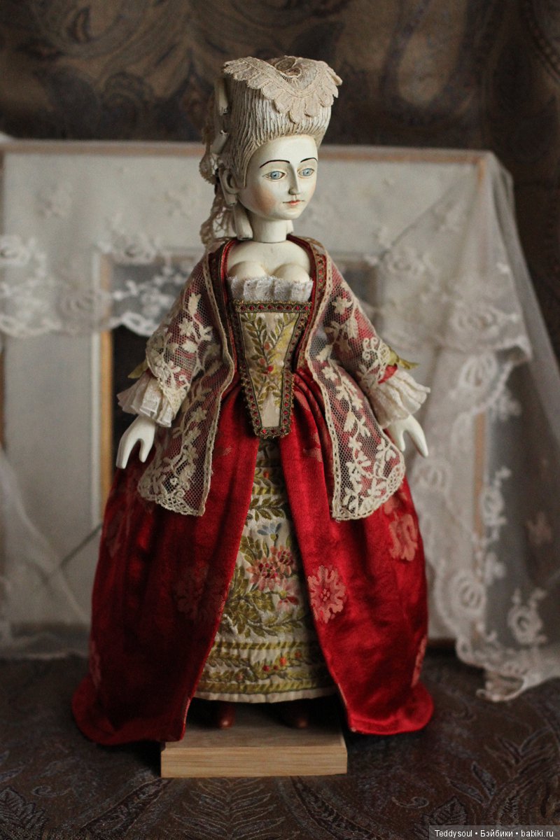 Marie, моя первая кукла в стиле French court Doll (фото 8)
