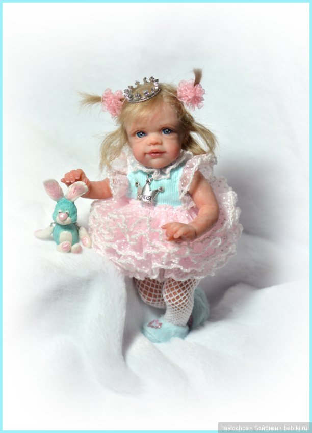 Маленькая принцесса — Лепка авторских кукол: полимерная глина (фото 8)