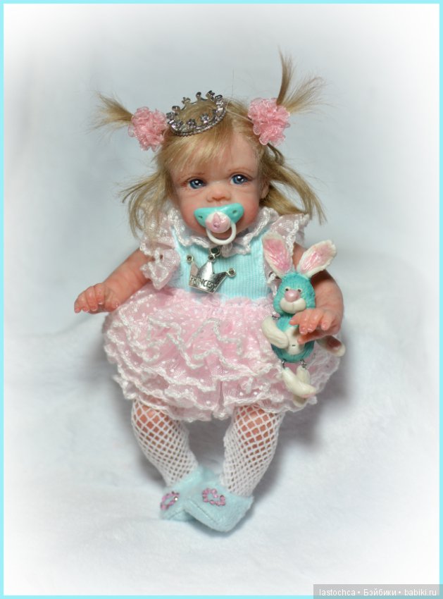 Маленькая принцесса — Лепка авторских кукол: полимерная глина