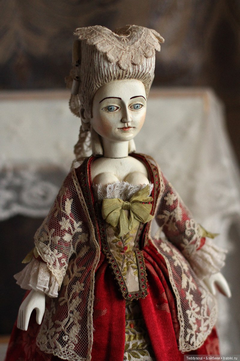 Marie, моя первая кукла в стиле French court Doll (фото 6)