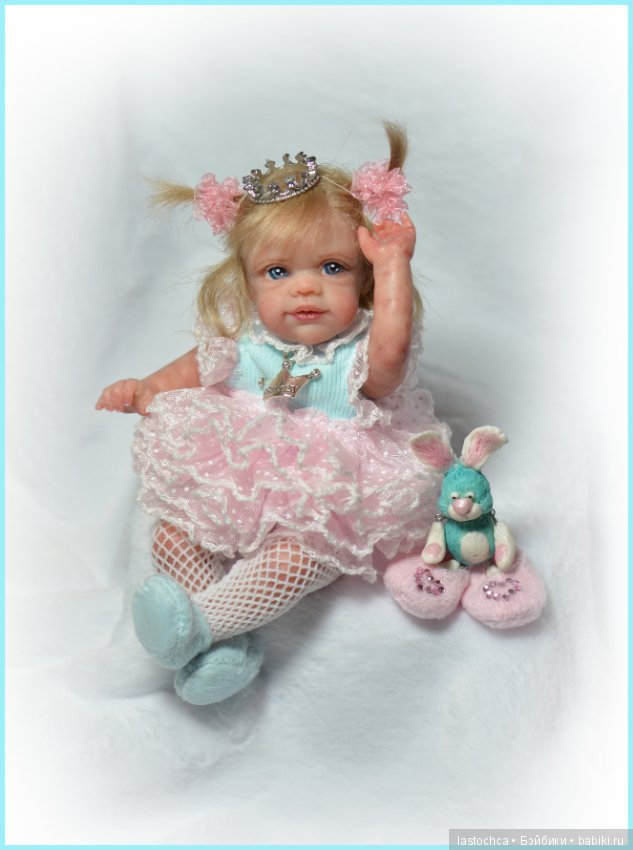 Маленькая принцесса — Лепка авторских кукол: полимерная глина (фото 9)