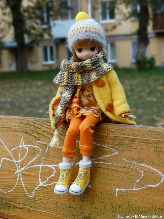 Осенняя прогулка малышек Mamachapp