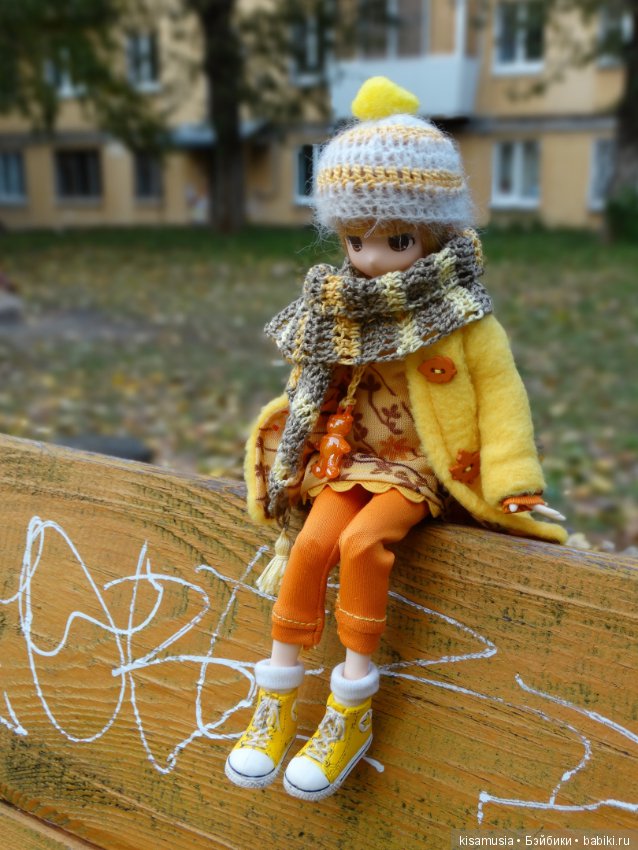 Осенняя прогулка малышек Mamachapp