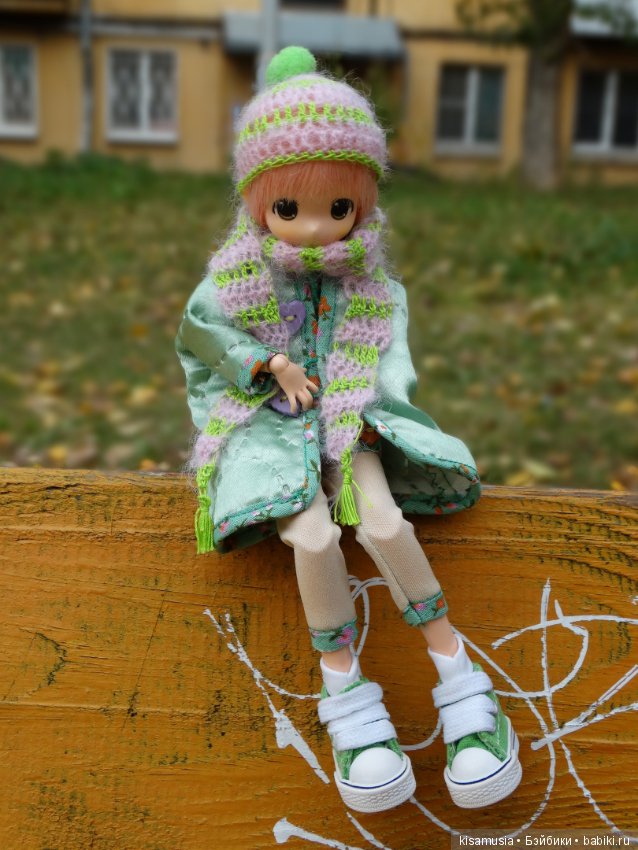 Осенняя прогулка малышек Mamachapp