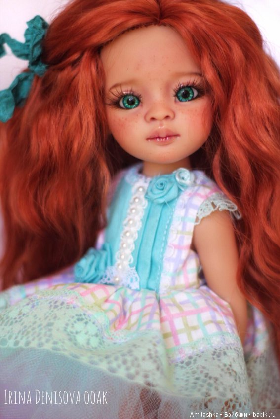 Яркая Алия — ООАК Paola Reina (Паола Рейна) и испанских кукол: перерисовка (фото 3)