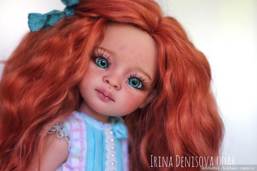 Яркая Алия — ООАК Paola Reina (Паола Рейна) и испанских кукол: перерисовка