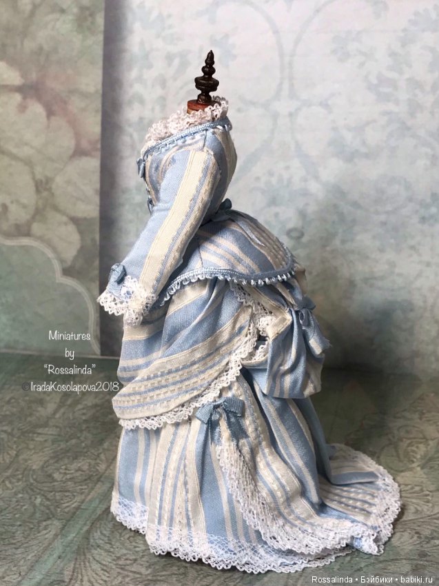 С модных страниц журнала. Коллекционная миниатюра 1/12